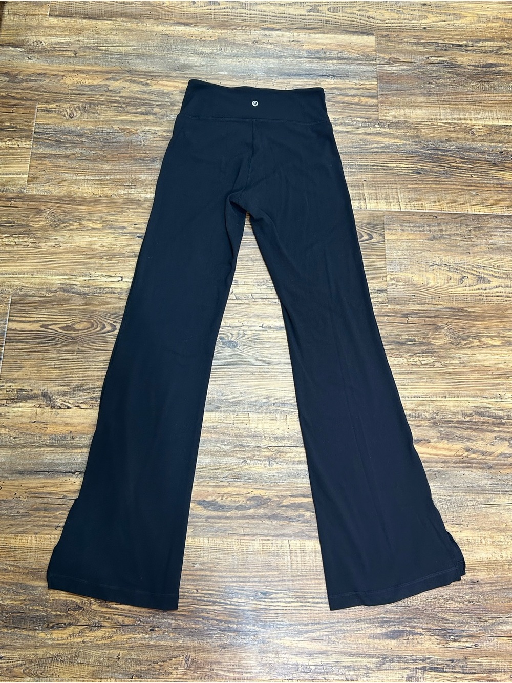Black Lululemon Flared Leggings